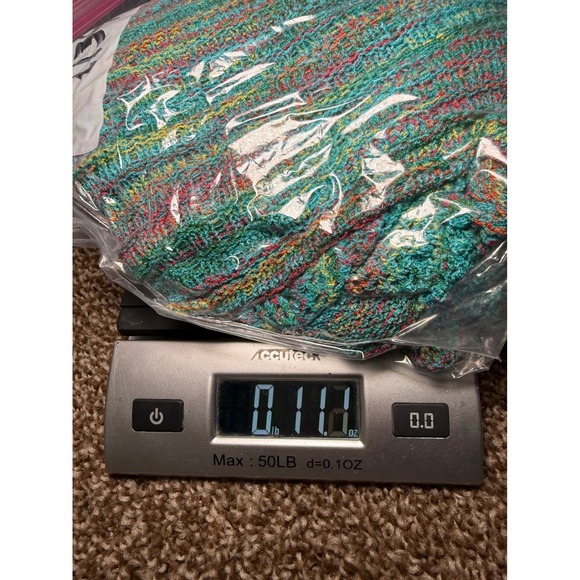 Kaktus Women Knit Cardigan Sweater Open Front Button Small Festival Bohemian - Picture 7 of 8